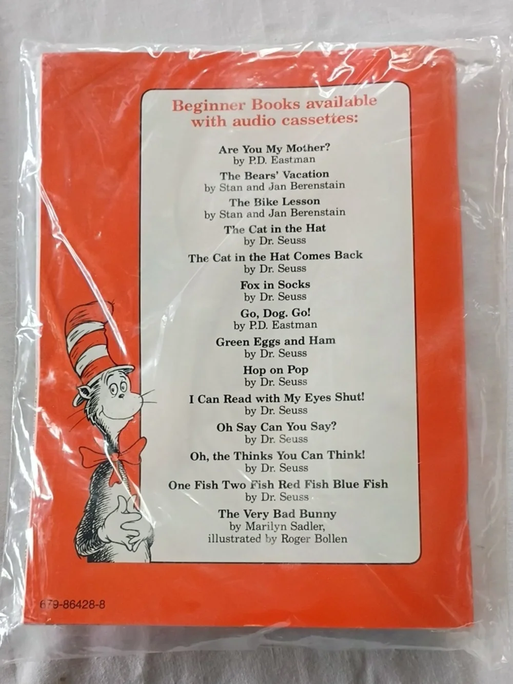 Vintage Green Eggs And Ham Read-Along Book and Cassette Tape By Dr. Seuss
